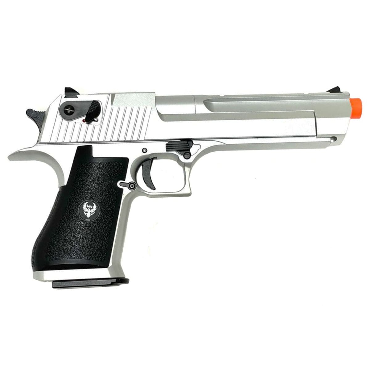Airsportinggoods HFC HFC HG195 DESERT EAGLE GAS POWERED BLOWBACK AIRSOFT PISTOL SILVER
