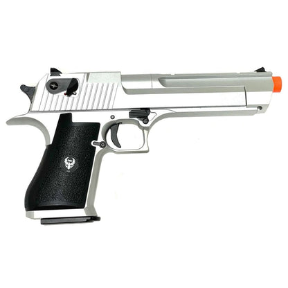 Airsportinggoods HFC HFC HG195 DESERT EAGLE GAS POWERED BLOWBACK AIRSOFT PISTOL SILVER
