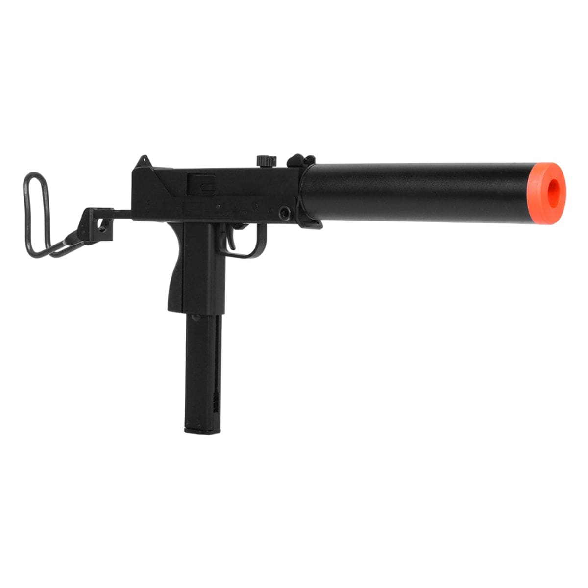 Airsportinggoods HFC HFC METAL FULL AUTO MAC 11 GAS AIRSOFT BLOWBACK SMG TSD WITH MOCK SUPPRESSOR