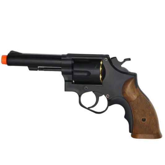 Airsportinggoods HFC HG131 AIRSOFT REVOLVER GREEN GAS POWERED BLACK