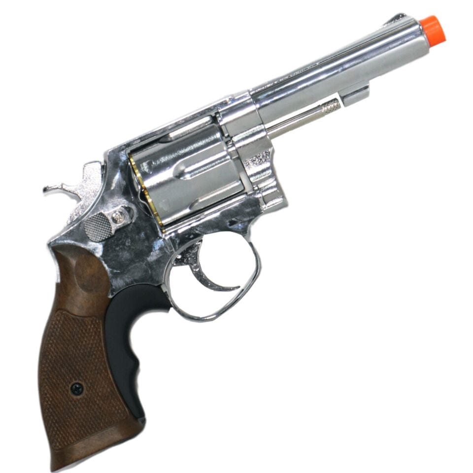 Airsportinggoods HFC HG131 AIRSOFT REVOLVER GREEN GAS POWERED CHROME