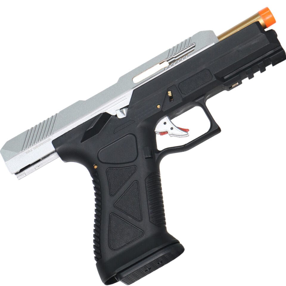 Airsportinggoods HFC HG182 AG17 SCORPION GAS AIRSOFT PISTOL SILVER