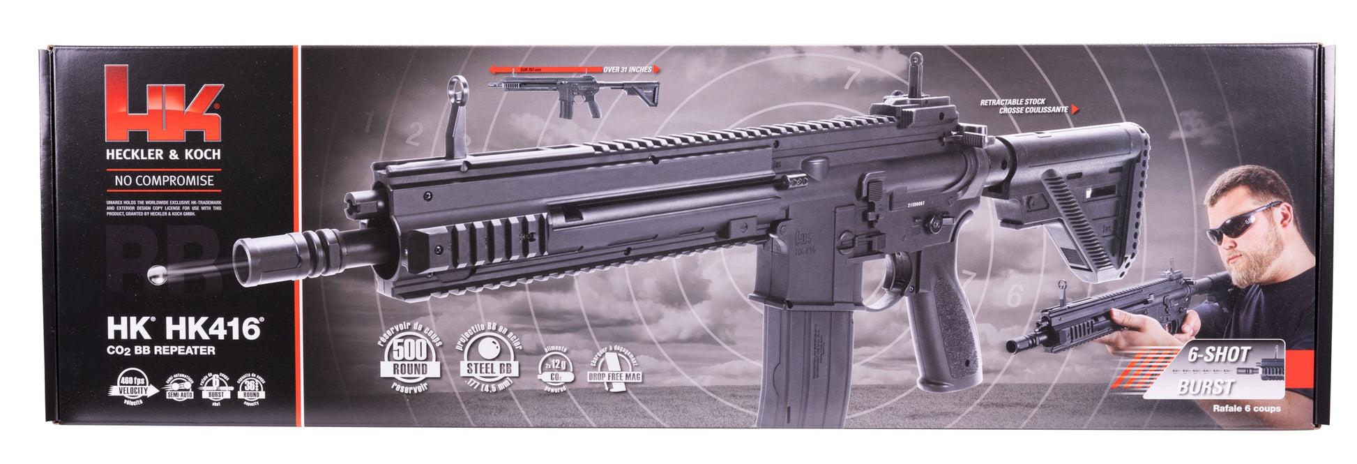 HK Heckler & Koch HK 416 .177 BB Gun Air Rifle by Umarex