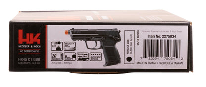 HK Heckler & Koch HK 45CT GBB Airsoft Pistol - 6mm Black