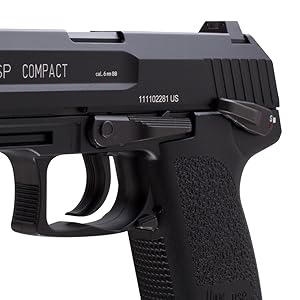 HK Heckler & Koch HK Heckler & Koch USP GBB 6mm BB Pistol Airsoft Gun, Full Size, Blowback
