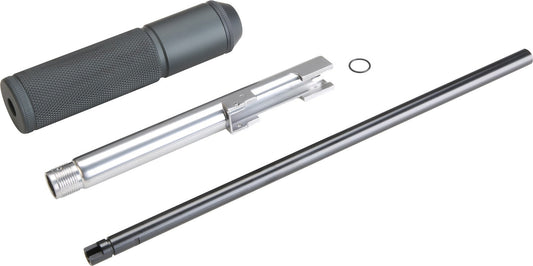 KROWN LAND KLI SILVER EXTENDED BARREL PLUS INNER BARREL AND SILENCER