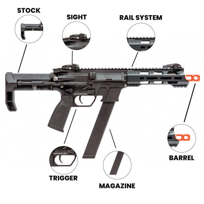 Airsoft GBB Pistol KWA AEG 2.5 QRF MOD.2 Airsoft Rifle – 6mm