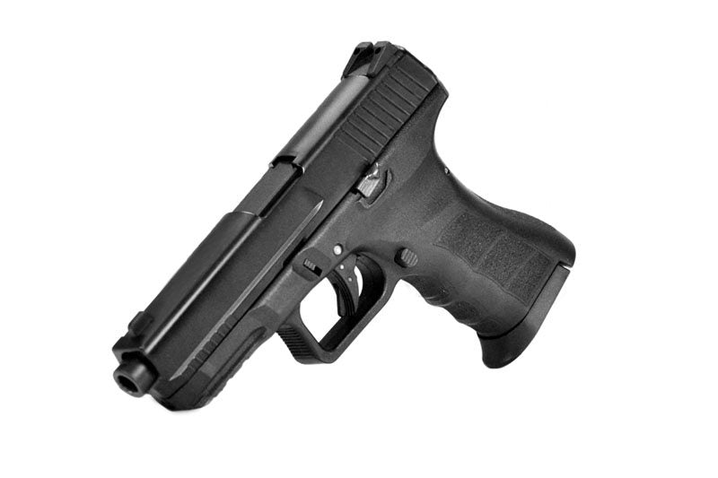 KWA KWA ATP-C Compact Green Gas Pistol - 14 Rounds, Metal Slide, Tactical Airsoft