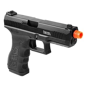 KWA KWA ATP-LE 6mm Airsoft Gun - 23 Rounds, Green Gas Powered, Metal Frame