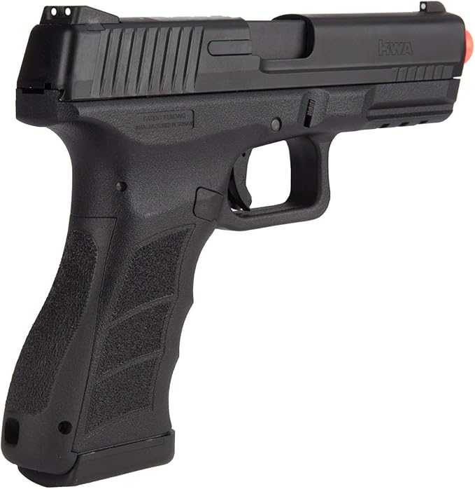 KWA KWA ATP-LE 6mm Airsoft Gun - 23 Rounds, Green Gas Powered, Metal Frame