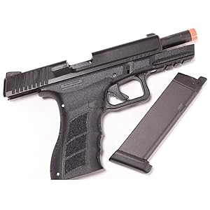 KWA KWA ATP-LE 6mm Airsoft Gun - 23 Rounds, Green Gas Powered, Metal Frame