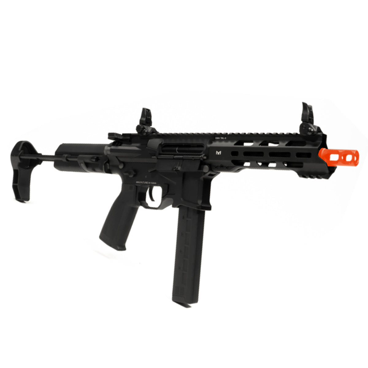 Airsoft AEG Rifle KWA QRF MOD3 AEG 2.5 Airsoft Electric Rifle – Black