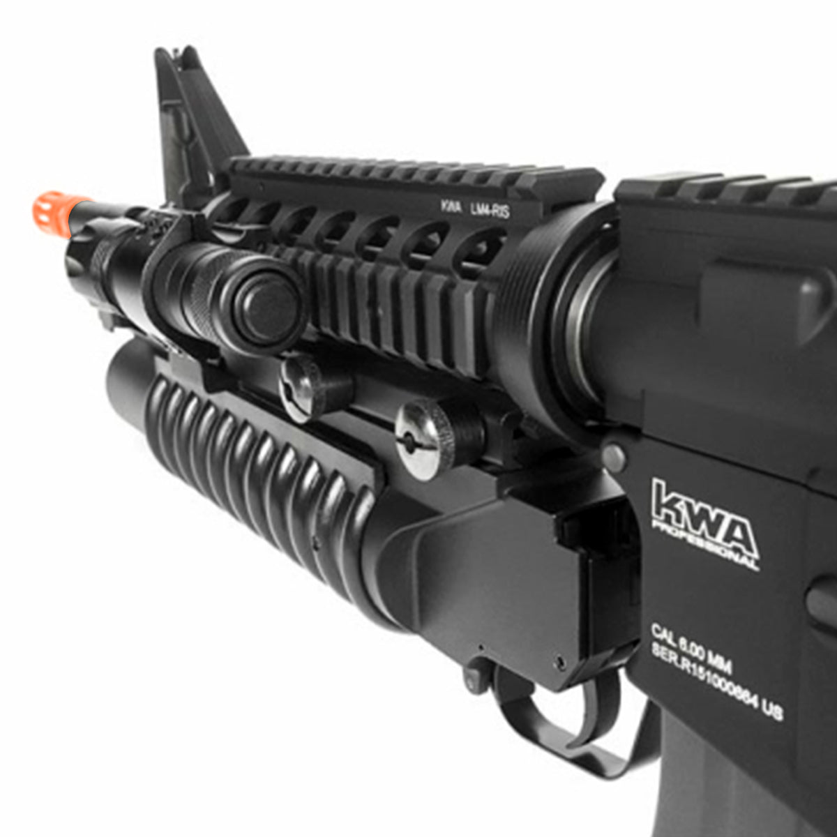 Airsoft Gas Rifle KWA RIS PTR Full Metal Gas Blowback Airsoft Rifle