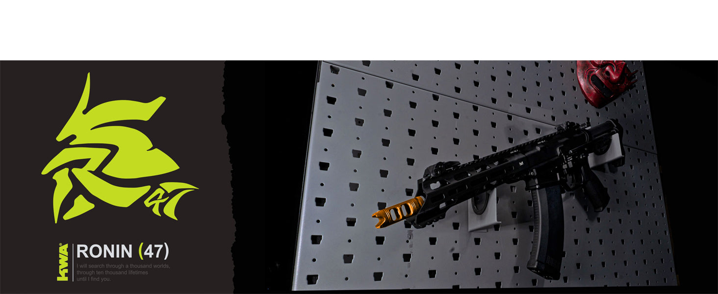 KWA KWA Ronin 47 AEG Rifle - 6mm, Full Auto, Electric, 120-Round Magazine