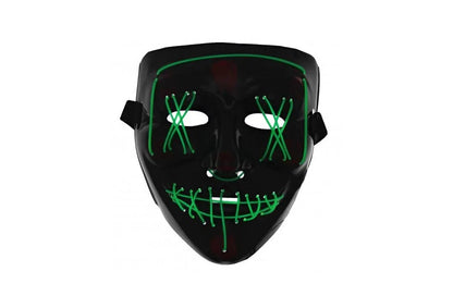 TRIMEX LED PURGE MASK BLACK WITH GREEN X