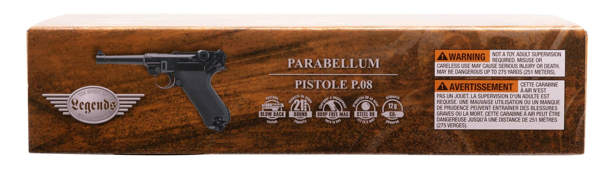 Umarex USA LEGENDS P08 .177 Blowback Air Gun