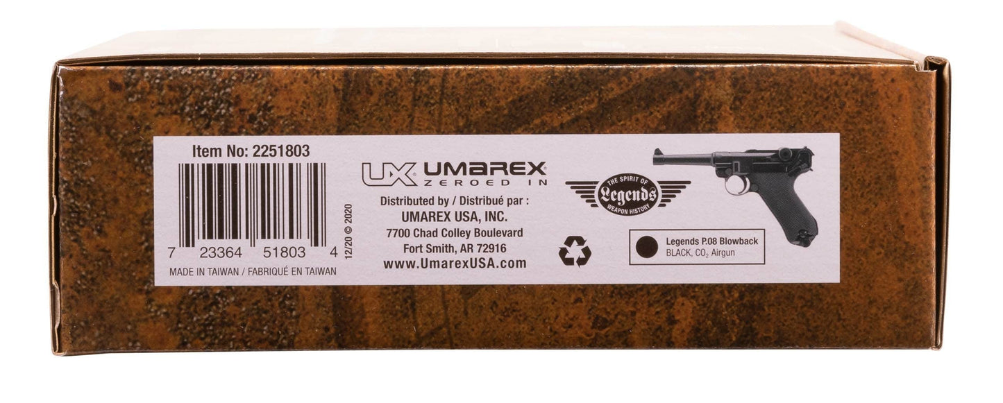 Umarex USA LEGENDS P08 .177 Blowback Air Gun