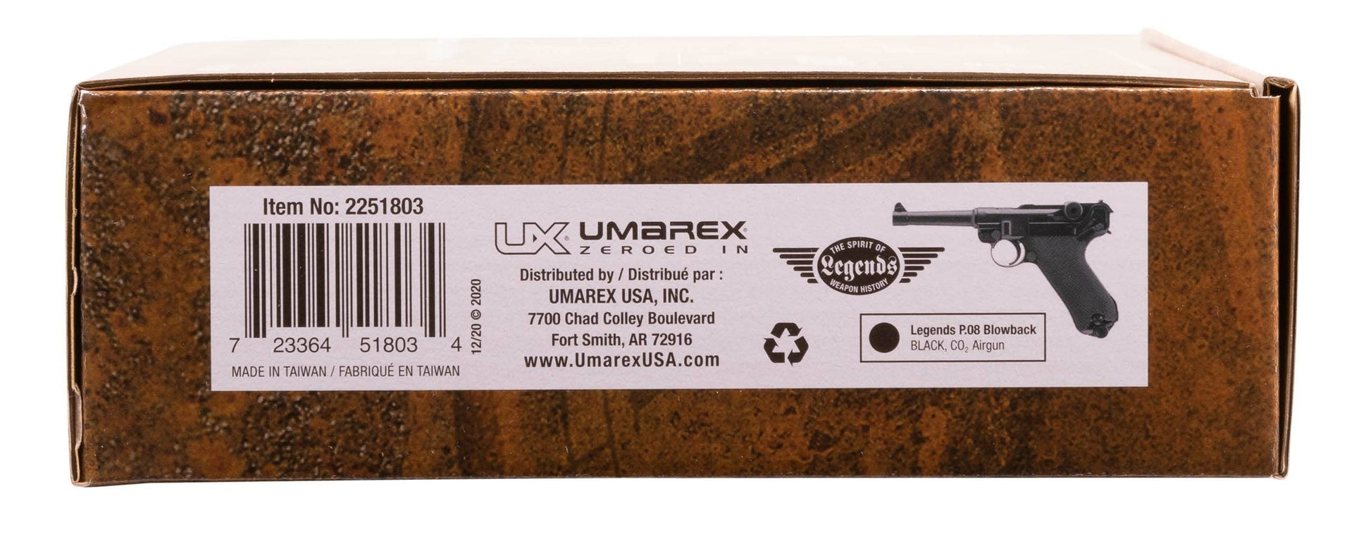 Umarex USA LEGENDS P08 .177 Blowback Air Gun