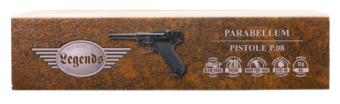 Umarex USA LEGENDS P08 .177 Blowback Air Gun