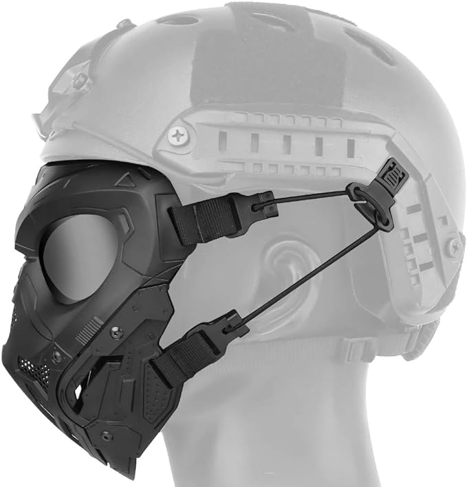 WOSPORT LURKER AIRSOFT MASK BLACK