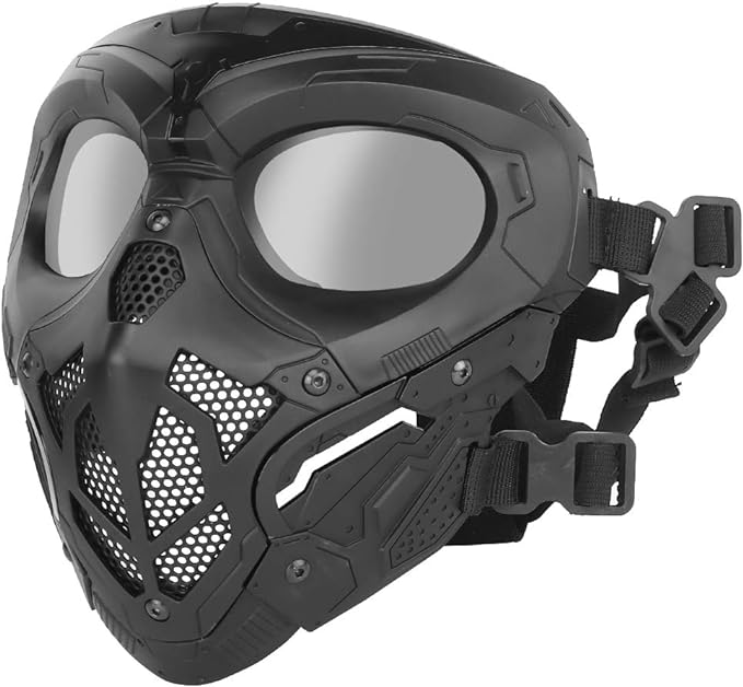 WOSPORT LURKER AIRSOFT MASK BLACK