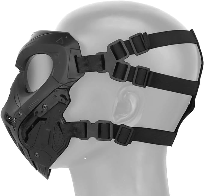 WOSPORT LURKER AIRSOFT MASK BLACK