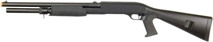 DOUBLE EAGLE M56AL PUMP ACTION SPRING POWERED AIRSOFT SHOTGUN