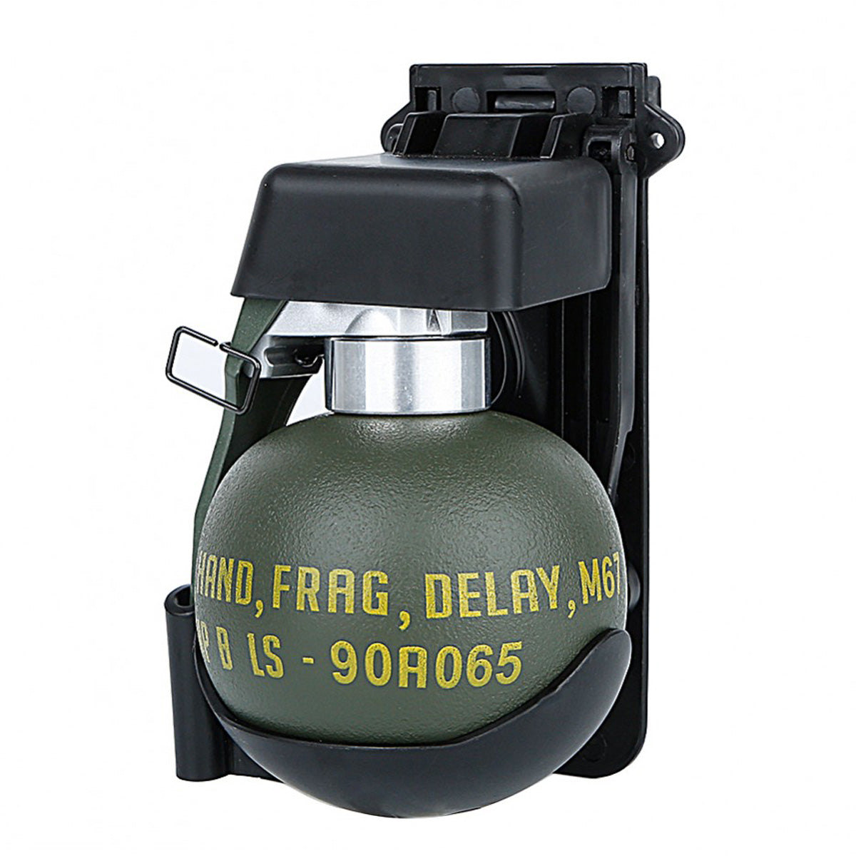 WOSPORT M67 GRENADE BODY MOLLE SET BLACK – DUMMY FRAG GRENADE