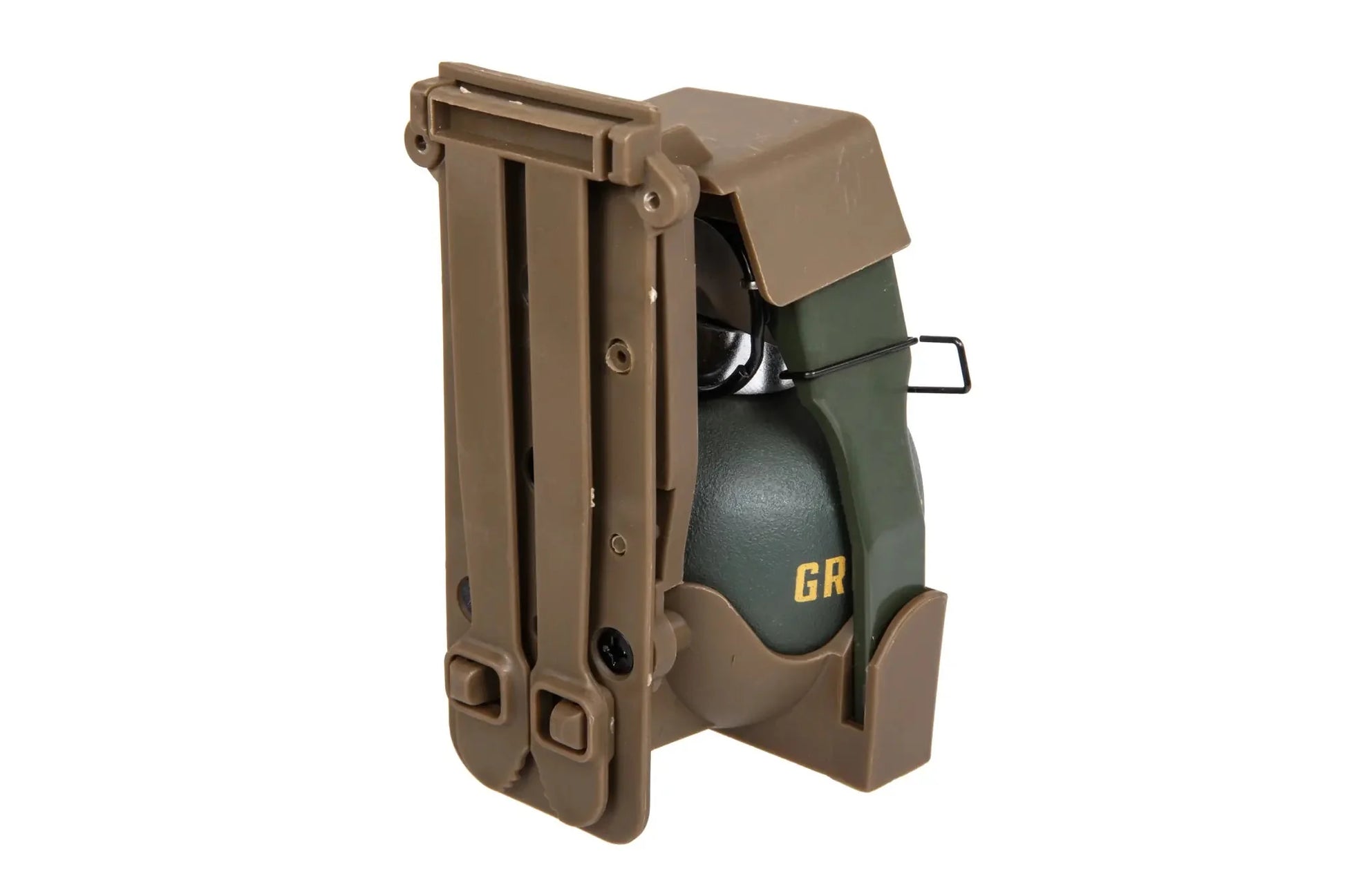 WOSPORT M67 GRENADE BODY MOLLE SET TAN – DUMMY FRAG GRENADE