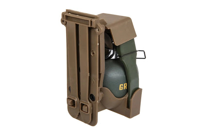 WOSPORT M67 GRENADE BODY MOLLE SET TAN – DUMMY FRAG GRENADE