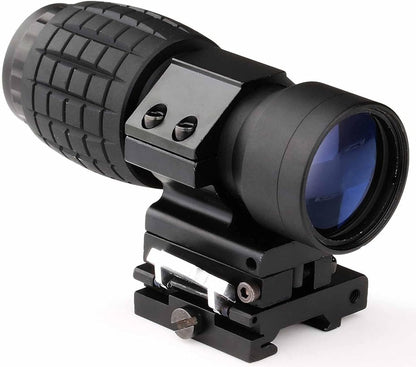 TRIMEX MAGNIFIER SCOPE X3 WITH FLIP-UP MOUNT