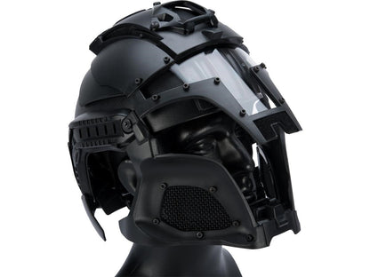 KINGRIN MEDIEVAL IRON WARRIOR FULL HEAD COVERAGE HELMET SYSTEM
