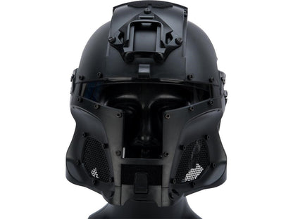 KINGRIN MEDIEVAL IRON WARRIOR FULL HEAD COVERAGE HELMET SYSTEM