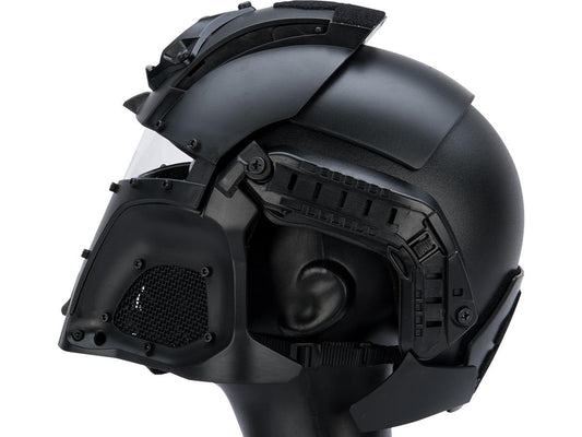 KINGRIN MEDIEVAL IRON WARRIOR FULL HEAD COVERAGE HELMET SYSTEM