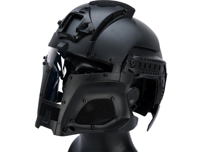 KINGRIN MEDIEVAL IRON WARRIOR FULL HEAD COVERAGE HELMET SYSTEM