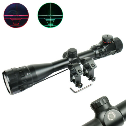 TRIMEX OPTICS 3-9×40 RIFLE SCOPE WITH MOUNTS