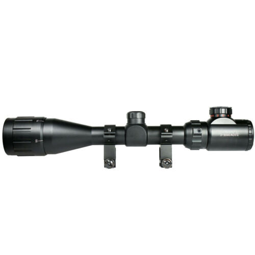 TRIMEX OPTICS 3-9×40 RIFLE SCOPE WITH MOUNTS