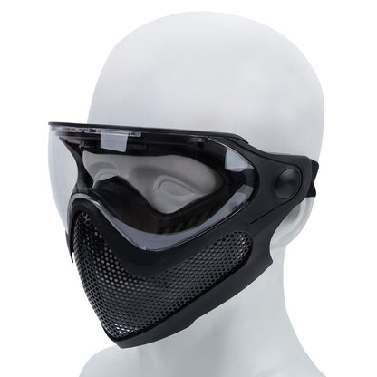 WOSPORT PILOT MASK STEEL MESH VERSION FOR AIRSOFT