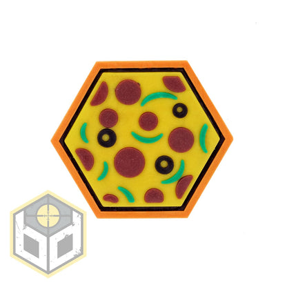 Airsportinggoods BALLISTIC DESIGNS PIZZA BALLISTIC HEX PATCH BH00116
