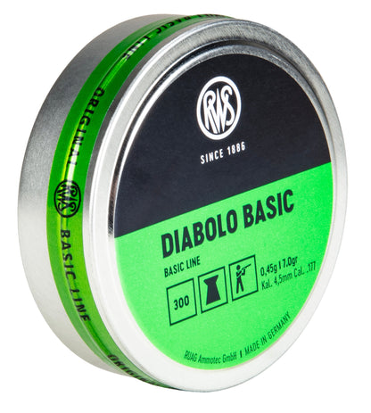 RWS RWS Diabolo .177 Wadcutter Pellets – 300 Count
