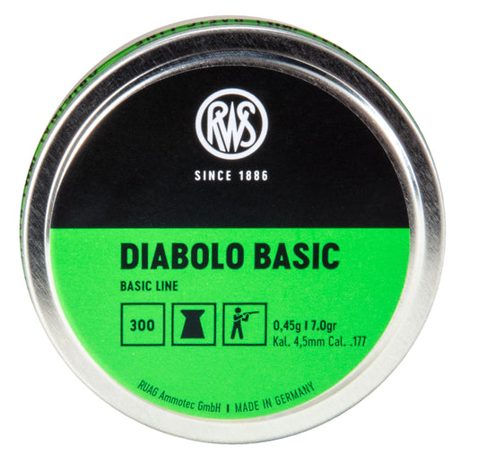 RWS RWS Diabolo .177 Wadcutter Pellets – 300 Count