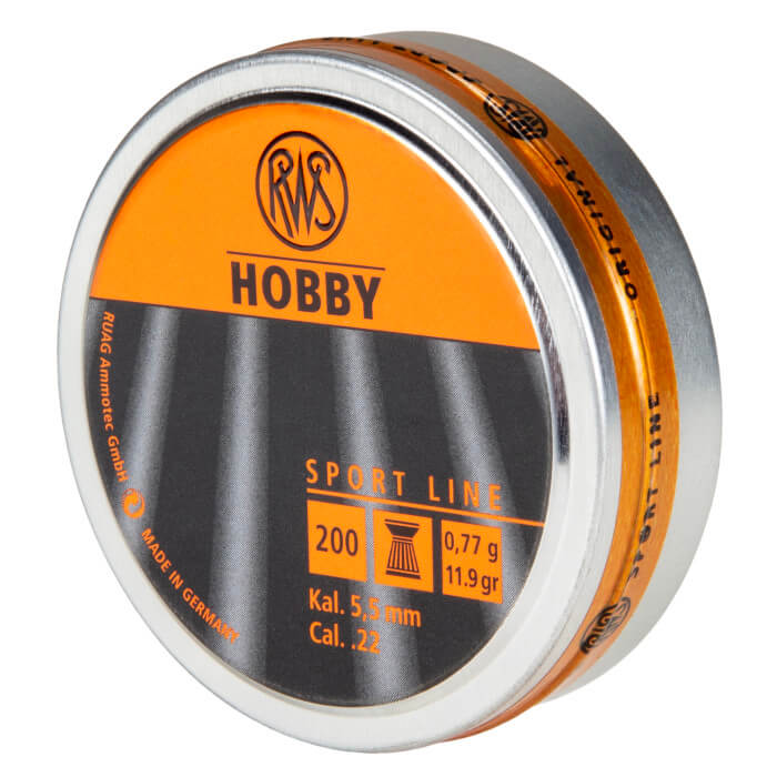 RWS RWS HOBBY .22 AIRGUN PELLET 200 CT