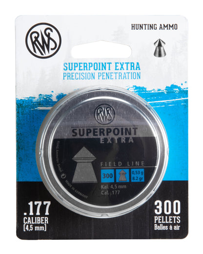 RWS RWS Super Point EX .177 Pellets - 300 Ct