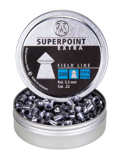 RWS RWS SuperPoint Extra .22 Pellets, 200ct