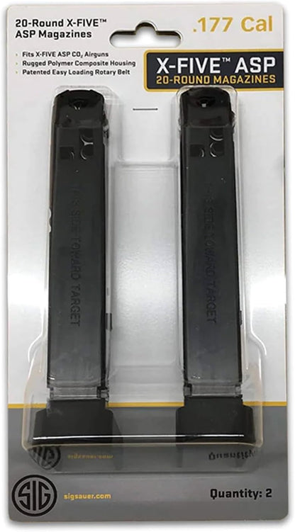 Sig Sauer Sig Sauer P226X5 CO2 .177 Air Pistol Mag- 2 Pack