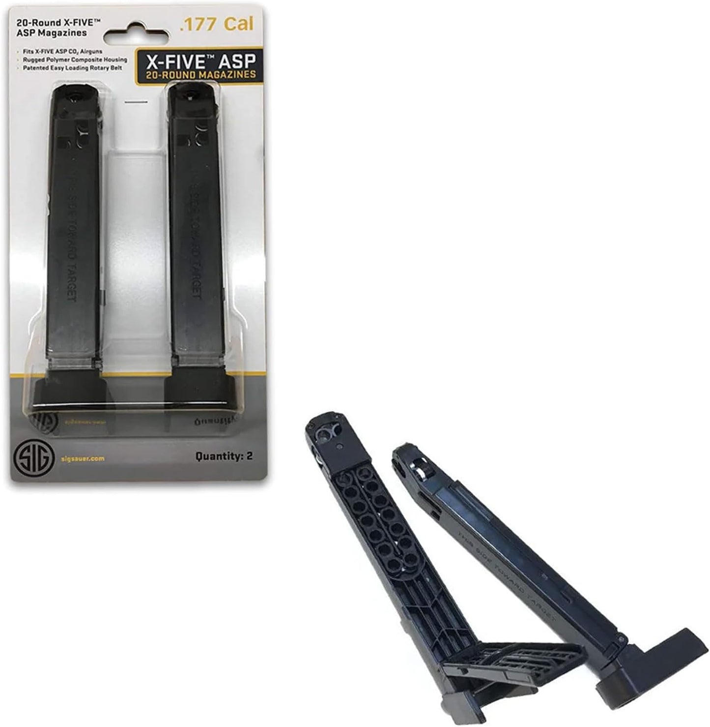 Sig Sauer Sig Sauer P226X5 CO2 .177 Air Pistol Mag- 2 Pack