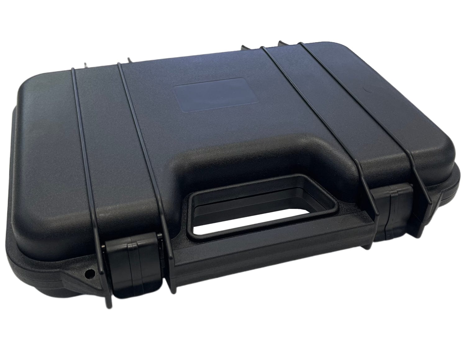 Airsportinggoods SRC SINGLE PISTOL CASE – SECURE PREMIUM HARD PLASTIC PISTOL CASE – BLACK