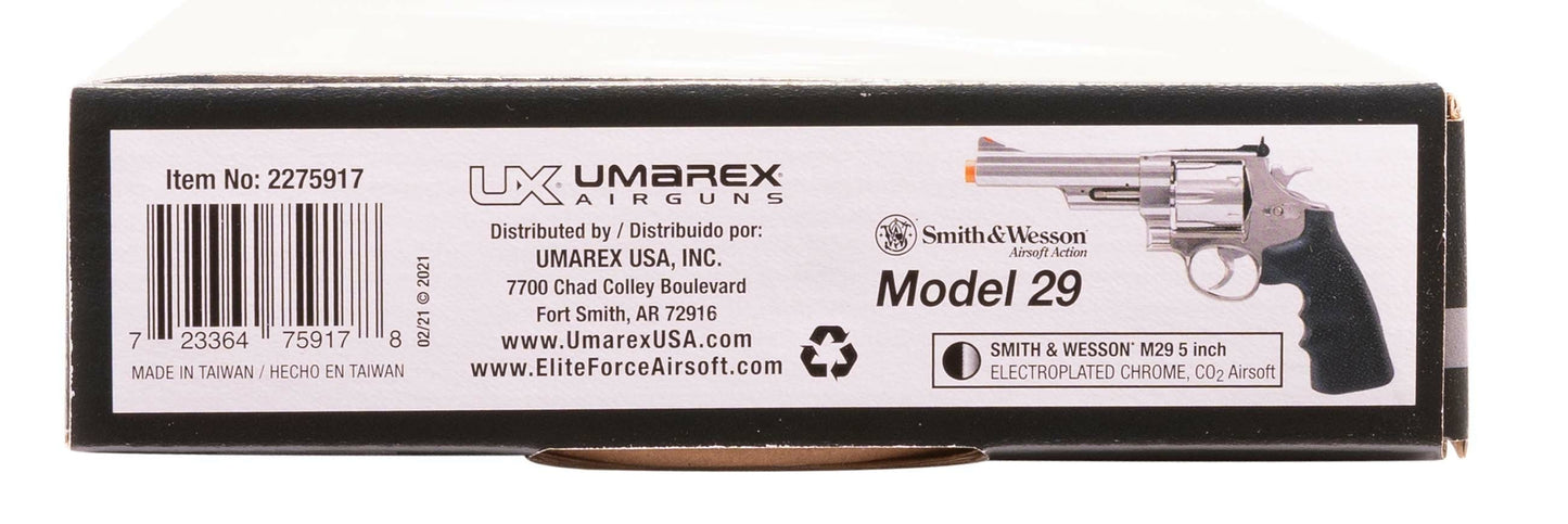 Umarex USA Smith & Wesson M29 5-inch Barrel Airsoft Revolver