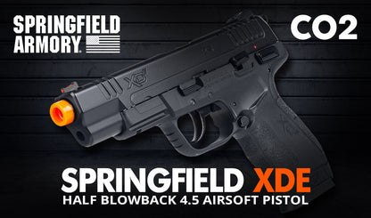 Springfield Armory Springfield Armory XDE 4.5" CO2 Half-Blowback Airsoft Pistol - 18 Rounds