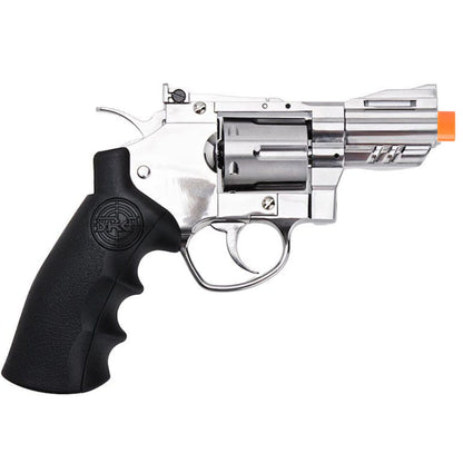 Airsportinggoods SRC SRC 2.5 INCH TITAN FULL METAL CO2 AIRSOFT REVOLVER – SILVER